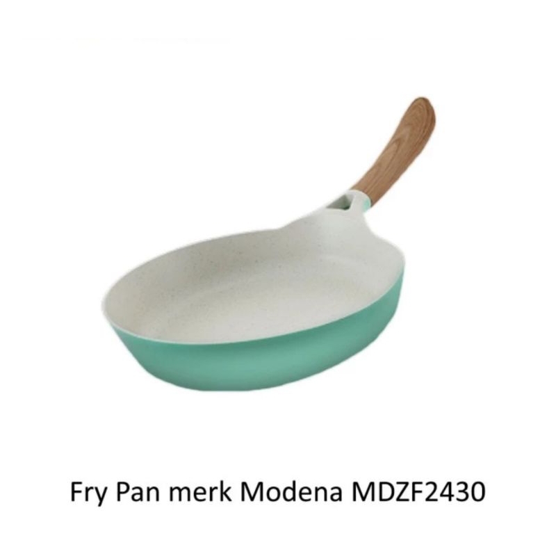 Panci merk Modena ZF 2430 Reimar warna biru (Fry Pan Blue)