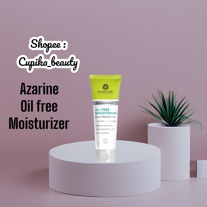 [ ke ] azarine oil free brightening moisturizer 40 ml -- azarine daily oil free moisturizer