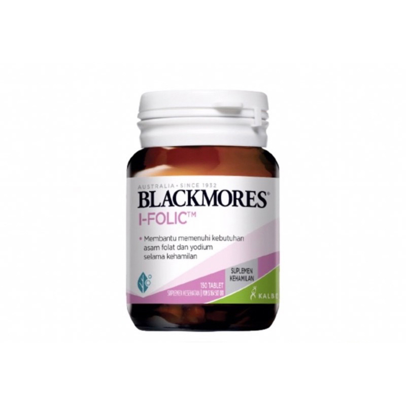 Blackmores I folic isi 60 tablet ( asam folat persiapan sebelum kehamilan