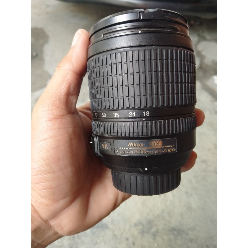 lensa Nikon 18-105 mulus