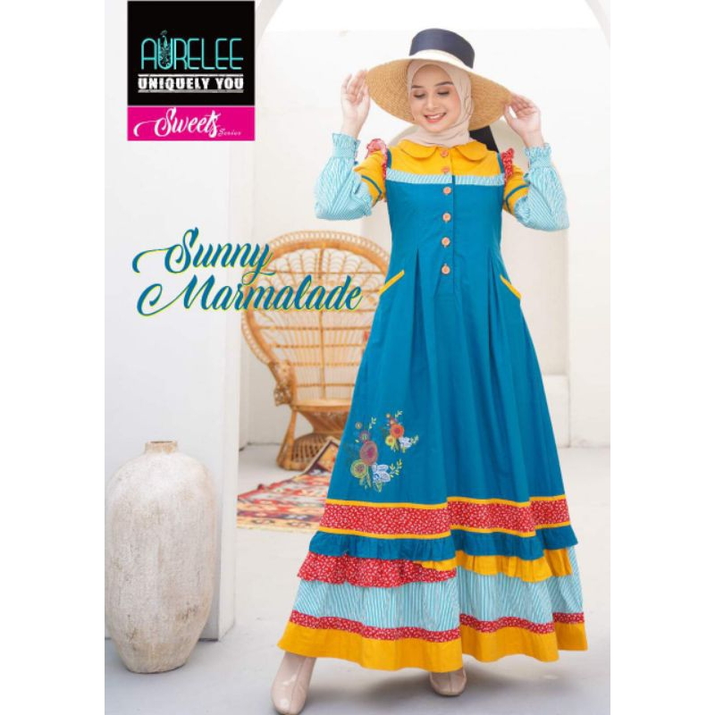 Gamis Aurelle Sunny Marmalade A-1008222
