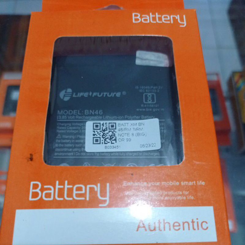 batre bn 46 / batre redmi 7 /redmi note 8 original