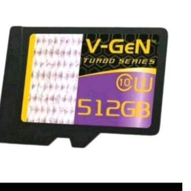 V-Genkartu memori calss 10 memory card SD mmc512 gb