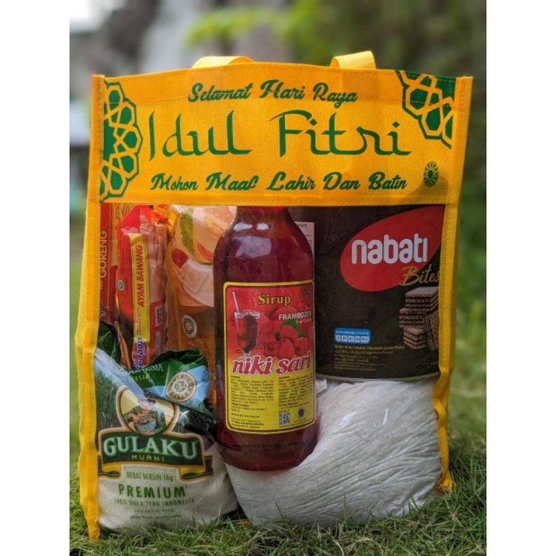 

tas idul fitri / tas lebaran / tas parcel jumbo 38x30x15