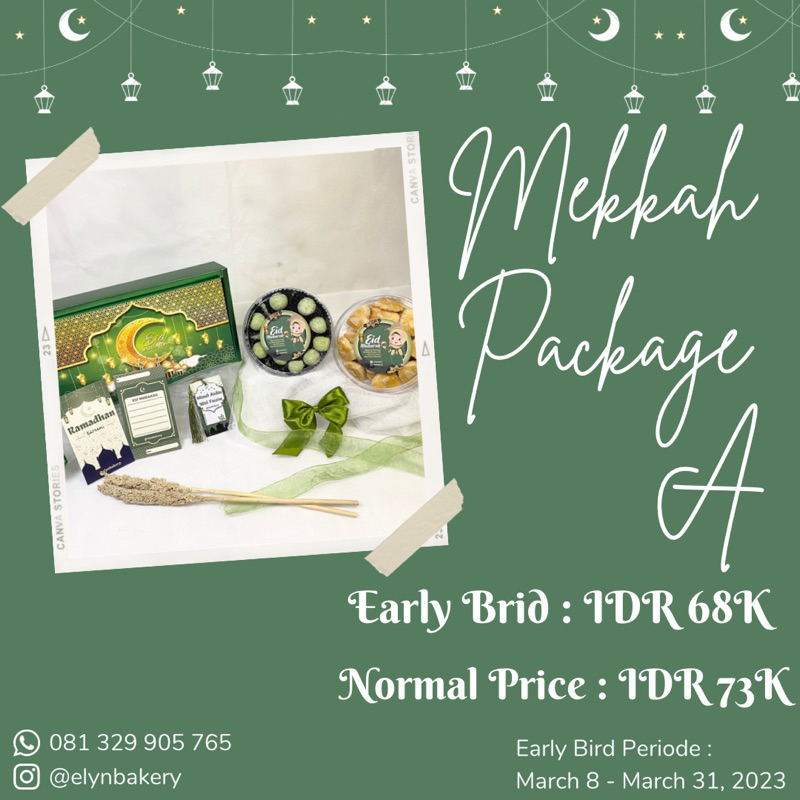 

Kue Kering Hampers - Mekkah Package