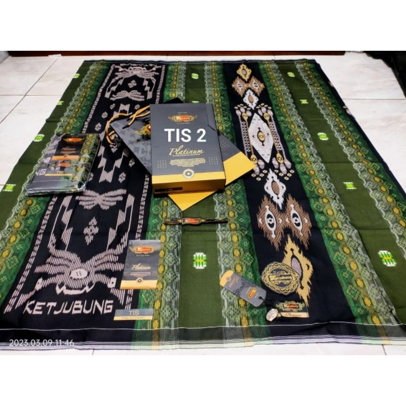 SARUNG KETJUBUNG PLATINUM TIS GOLD