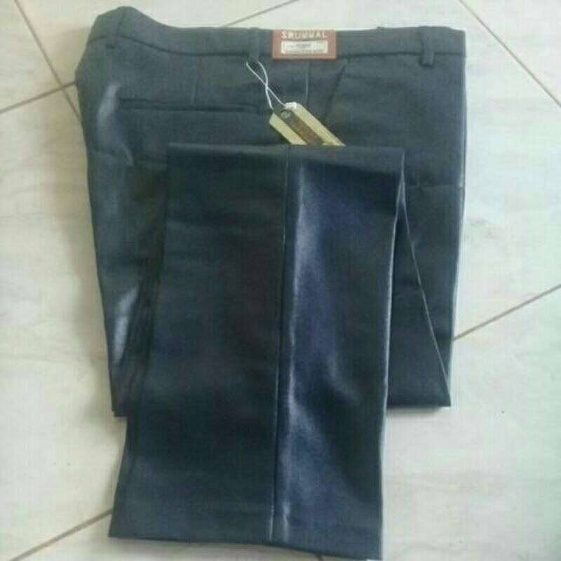 Celana kantor pria Celana Kantor Slimfit Celana Metalik Jumbo ( 38 - 44 )