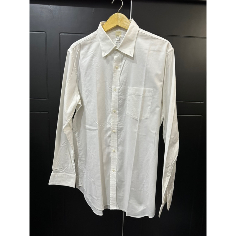 kemeja putih uniqlo XL