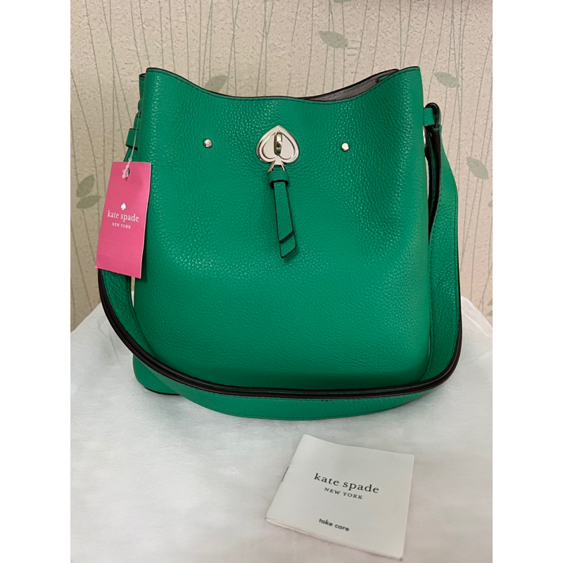 Kate Spade Marti Small Bucket Green