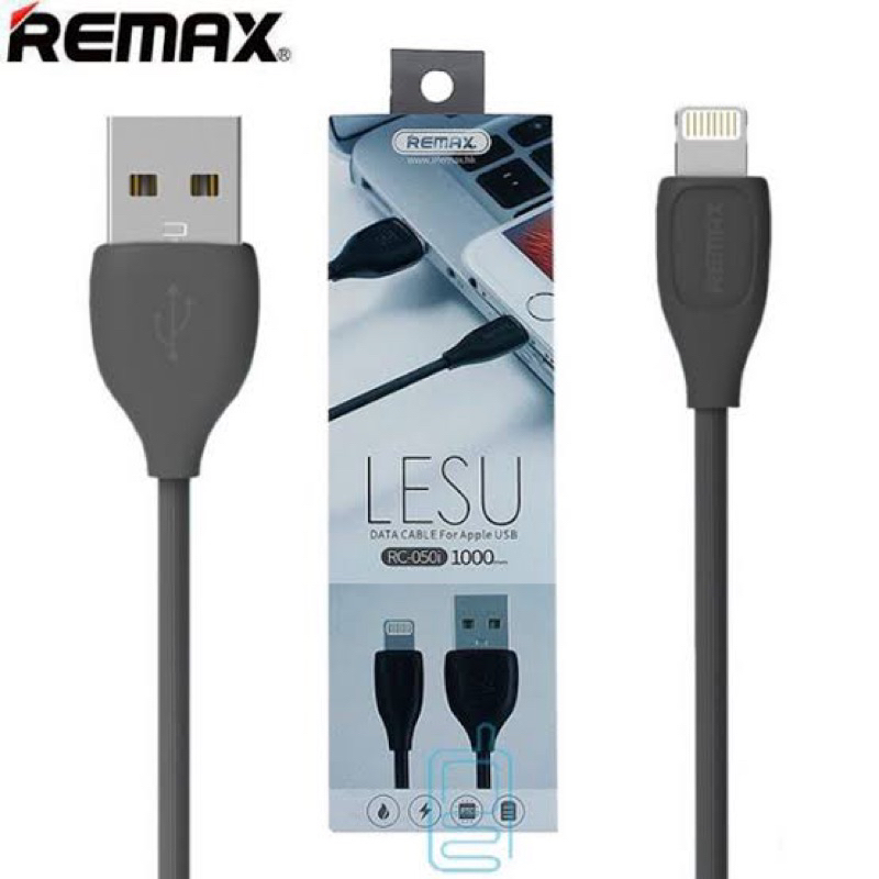 REMAX LESU iPhone cable 100cm lightning cable remax RC-050i black