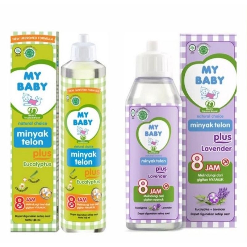 Minyak Telon Plus My Baby / Lavender 150ml//90ml