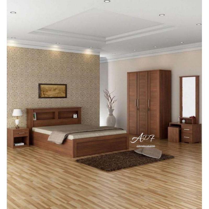 set Kamar Tidur Minimalis Set Tempat Tidur Kayu Jati