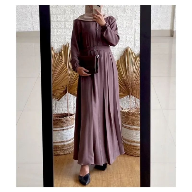 abgiel dress. gamis simple dan elegan