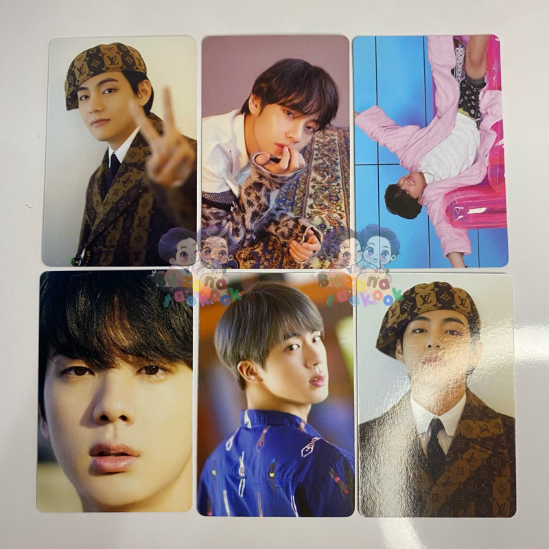 pc tear o taehyung photocard maung