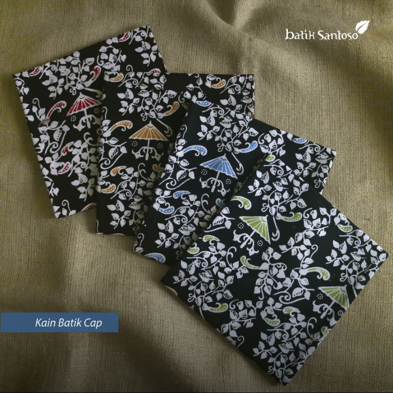 Batik Santoso Payung Geulis - Kain Batik Cap Colet