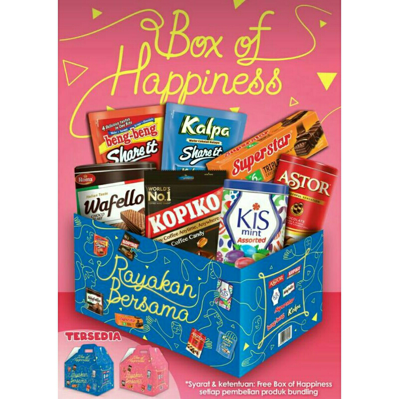 Paket Mayora Termurah Paket Lebaran Box Of Happines 2026 Parcel Idul Fitri Terlaris