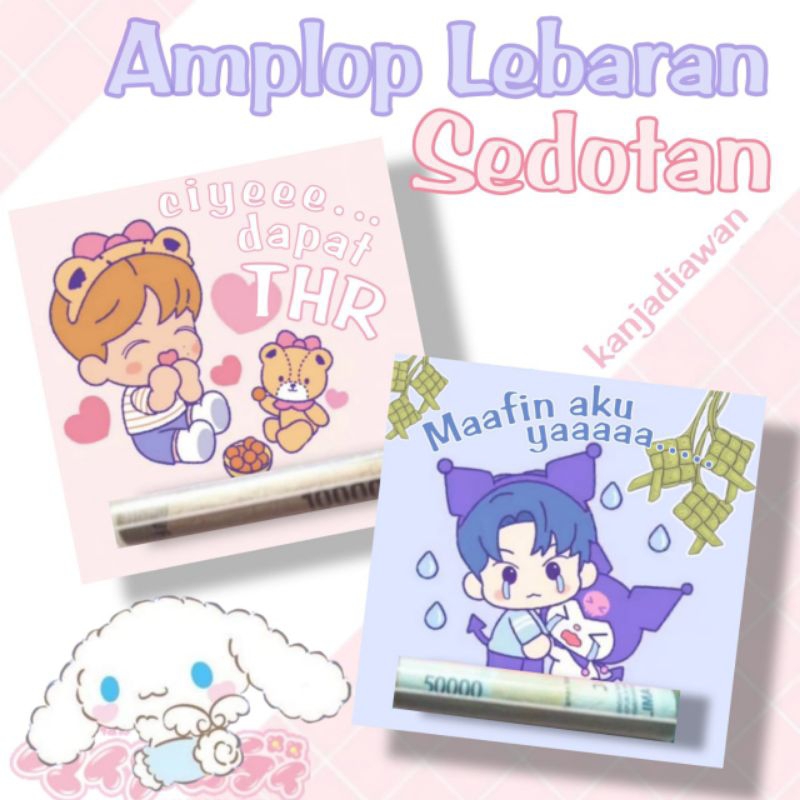 

Amplop Lebaran NCT SANRIO Amplop Lebaran Sedotan Unik Angpau Lebaran