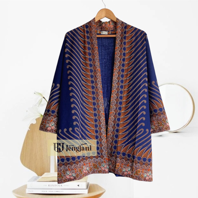 Outer Batik Paris Twotone | Cardigan Batik | Kimono Batik