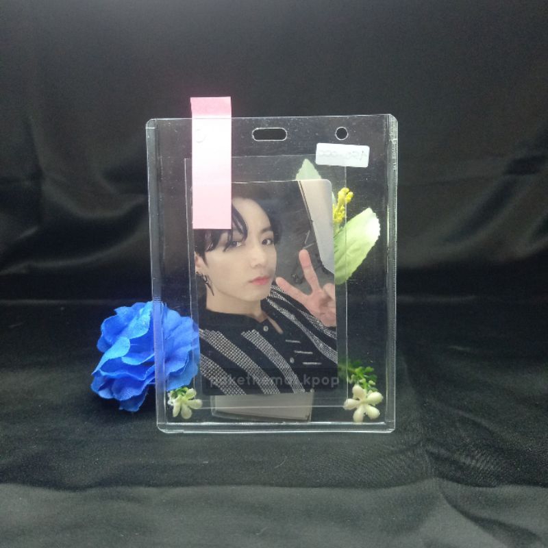 Jungkook BTS - Official  Photocard BTS MOTS ON:E Photobook Route & Clue PC JK Jeon Jungkook Harga Un