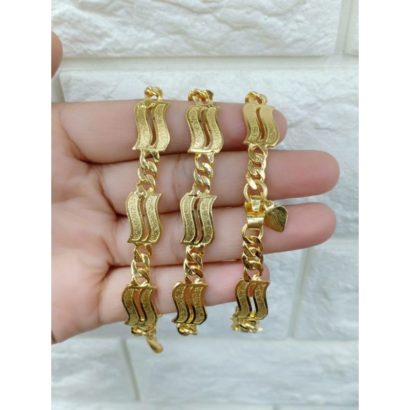 GELANG GOLD 24K EMAS PENANG IMITATION