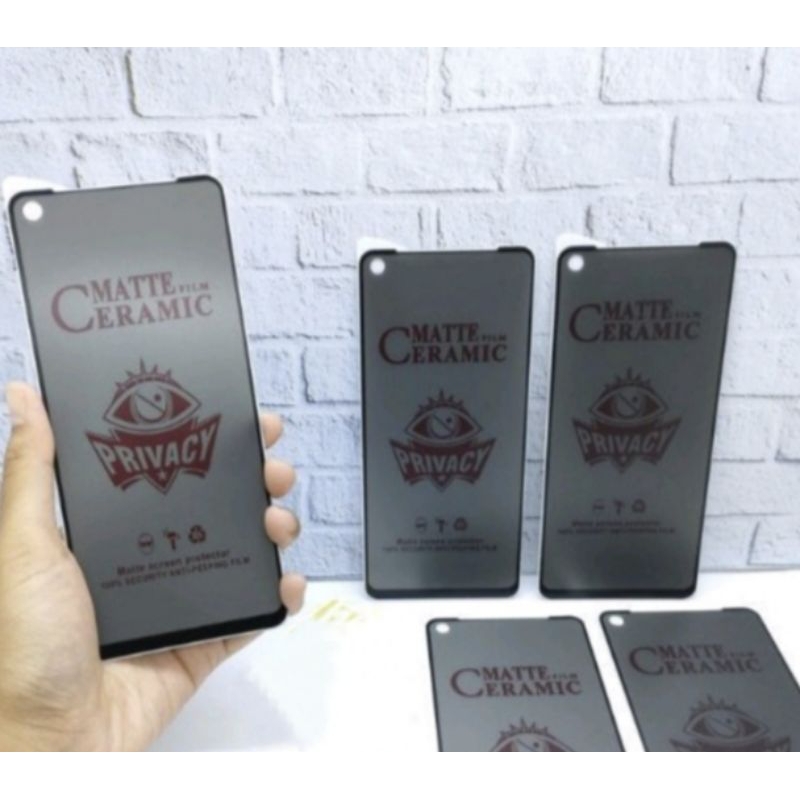 Ceramic Matte Spy Infinix Smart 7 smart 6 smart 6 plus smart 6 HD smart 5 smart 4 4c smart 3+ smart HD 2020 infinix S5 S5 Lite S5 pro S4