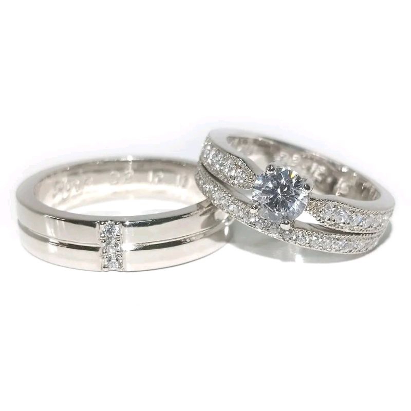 CINCIN KAWIN CUPPLE EMAS PRIA 6 GR KADAR 15%