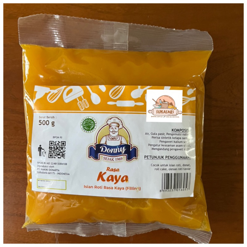 

Donny Selai Srikaya Kaya 500gr Jam filling