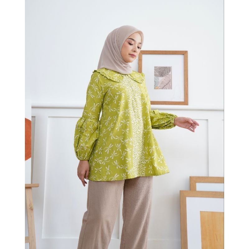 BLUS CAPUNG,BAJU BATIK,ATASAN WANITA