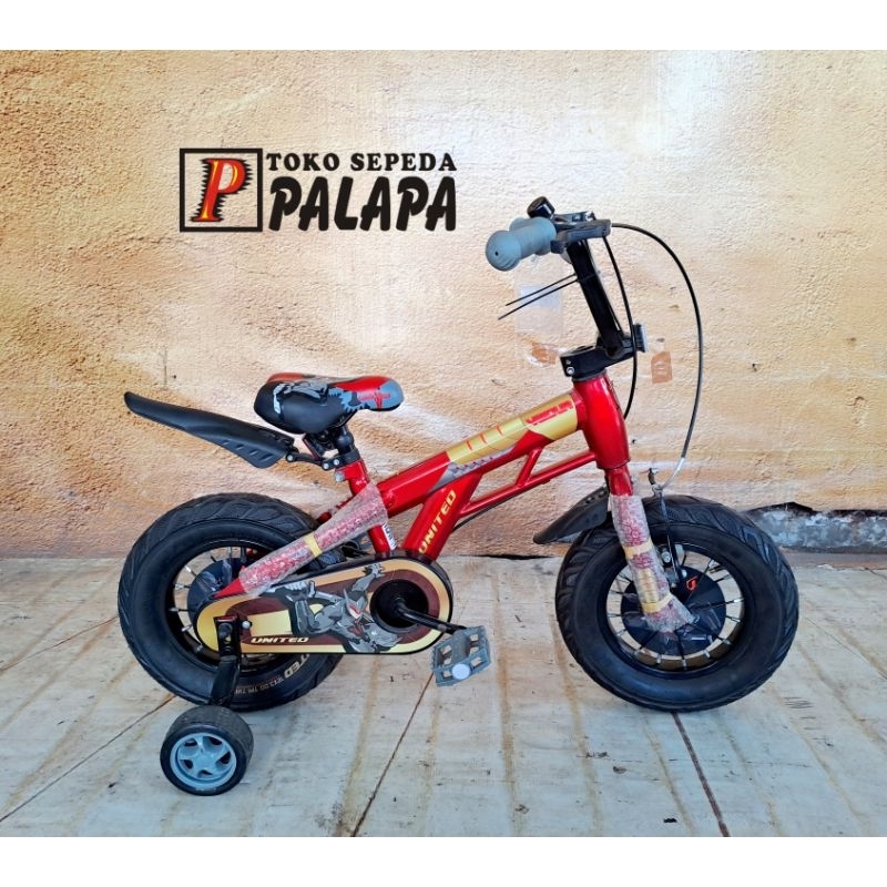 BMX 12 16 18 UNITED VIGOUR BAN BESAR SEPEDA ANAK