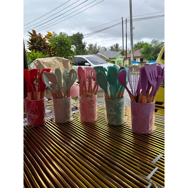 Silicone utensils Set kitchen