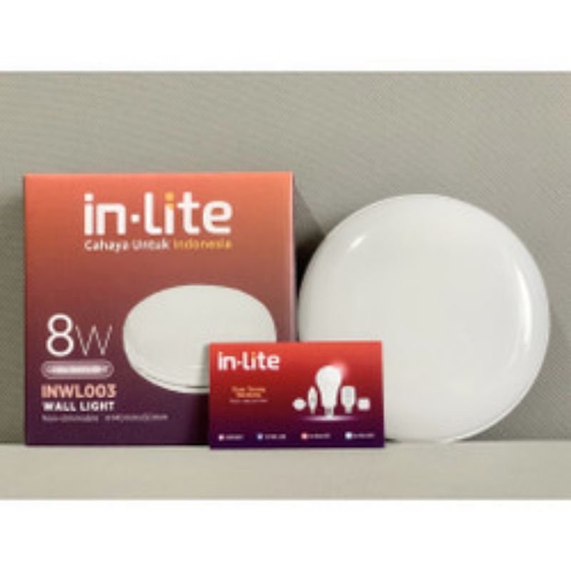 INLITE WALL LIGHT INWL003 8W &amp; 12W / INLITE LAMPU DINDING LED 8W &amp; 12W