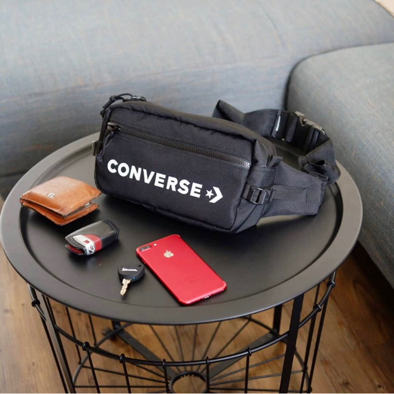 tas selempang converse tas pinggang waist bag pria wanita