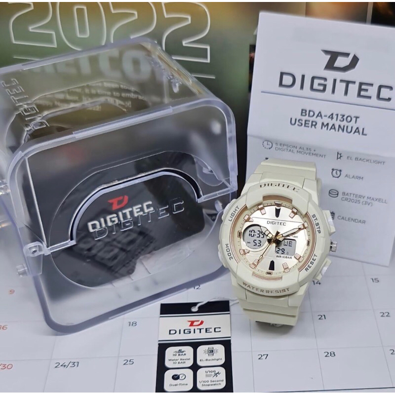 Jam tangan digitec 4130T Analog-Digital