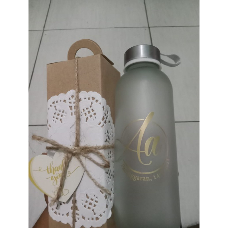 SOUVENIR TUMBLER CUSTOM KEMAS BOX TALI RUSTIK / SOUVENIR RUSTIK / SOUVENIR PERNIKAHAN / SOUVENIR CUS