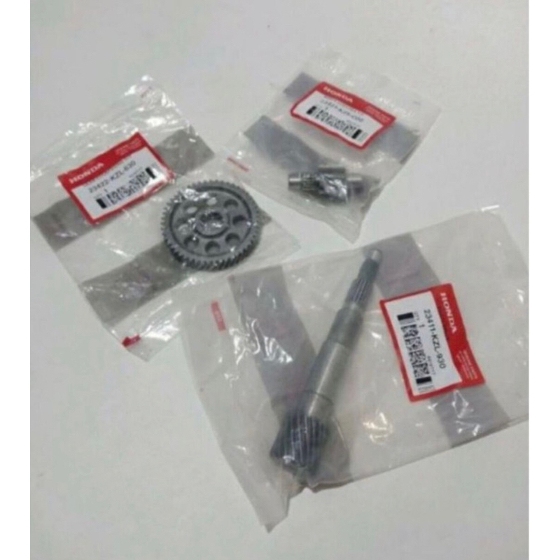 GIGI GEAR GARDAN RASIO SET AS PULLY BEATF1 SCOOPY SPACY VARIO 110 INJEKSI HONDA KZL K25