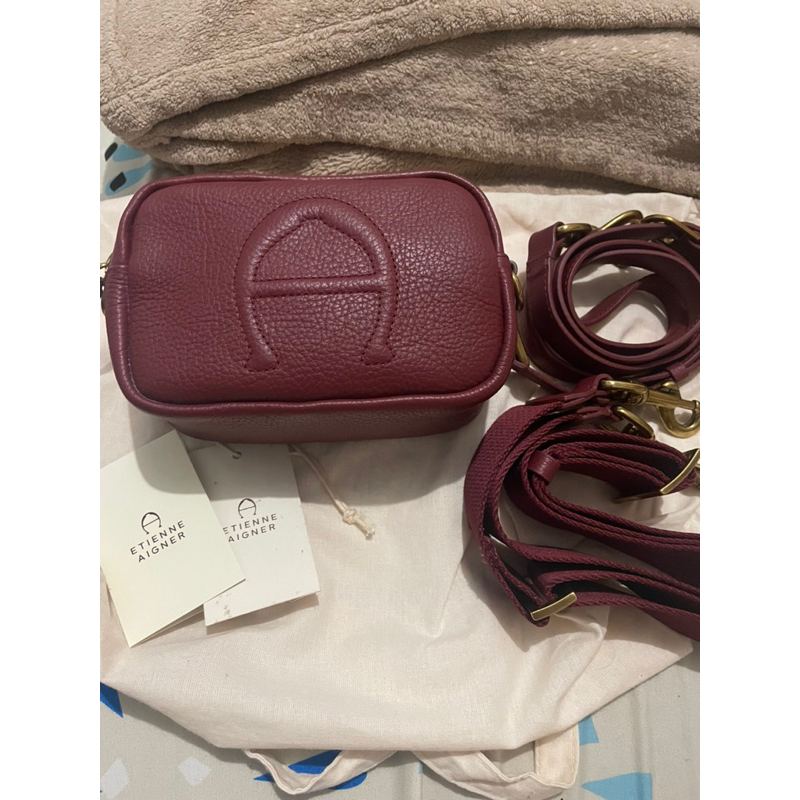 prelove tas aigner maroon