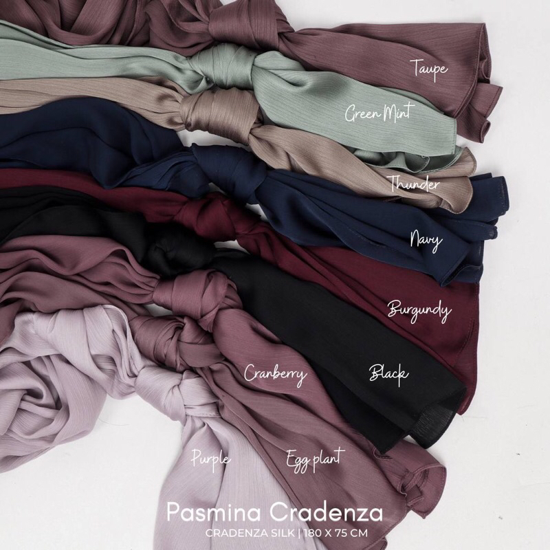 (Cradenzia) PASHMINA SILK CRADENZIA - Hijab