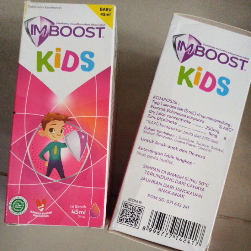 imboost Imboost Kids 21 Tablet Hisap dan Sirup Vitamin Anak Menjaga daya tahan tubuh