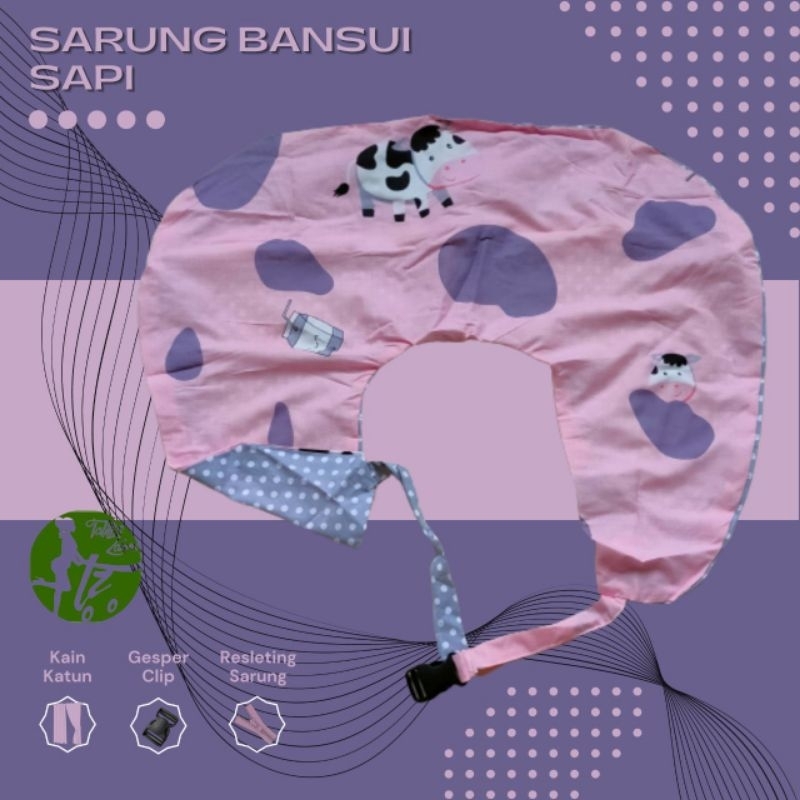 Sarung Basui Nursing Pillow Bantal Menyusui bansui BUNSUI KADO LAHIRAN MURAH TERBAIK - Sarung only 2