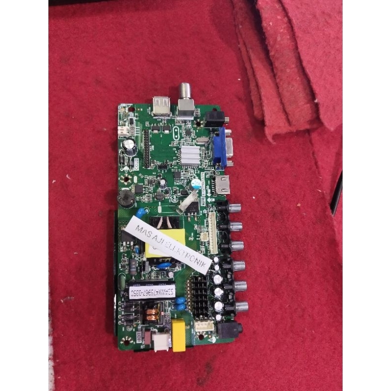 Mainboard Mb Tv Led Coocaa 24E100 24e100 - Komponen Elektronik Tv Mobo Micom Mb Tv Led Coocaa 24E100