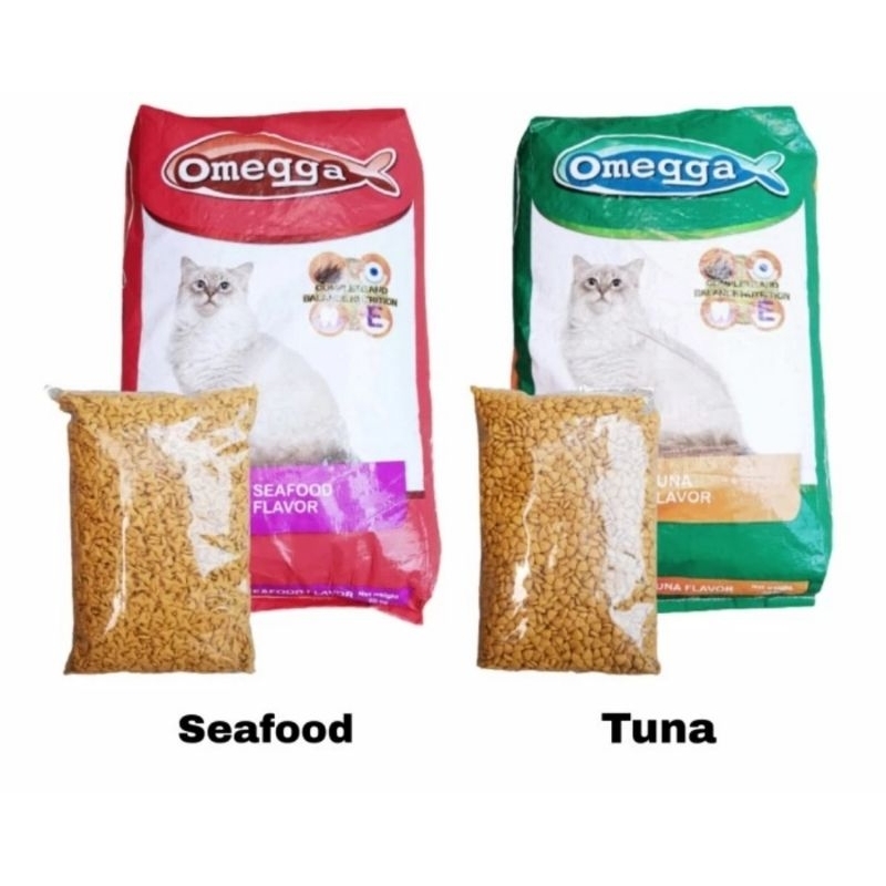 Makanan Kucing OMEGGA 1KG omegga repack 1kg omega1kg omega repack 1kg OMEGA tuna omega seafood