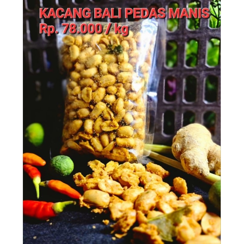 

kacang kapri Bali pedas manis 1kg/ 1000gr