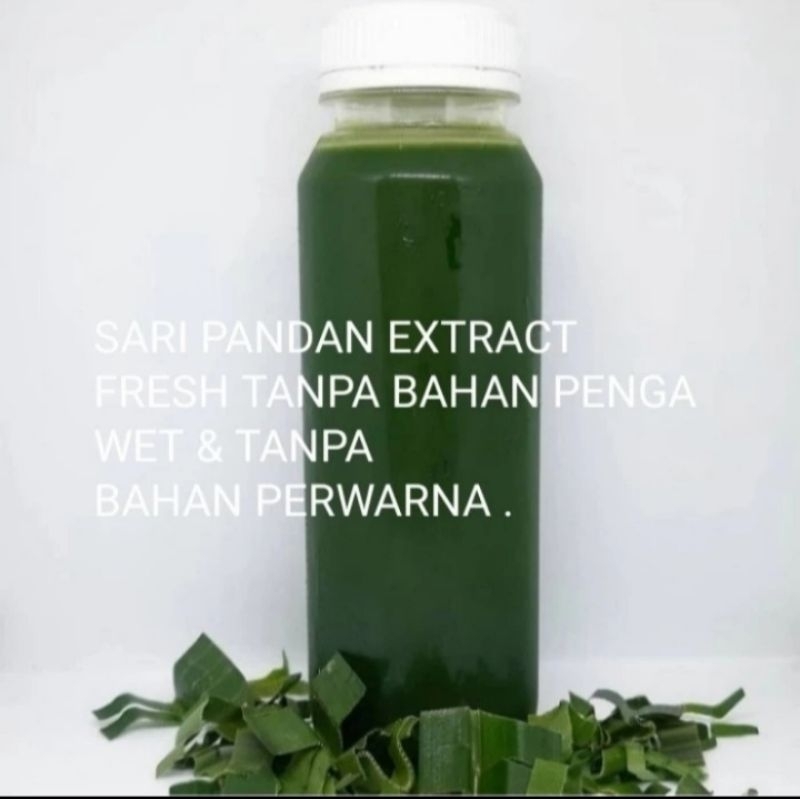 

Endapan Sari Pandan Wangi Alami Fresh 100%