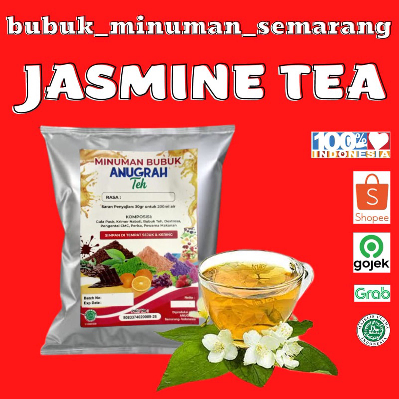 

Bubuk Minuman Jasmine Tea Reguler 500gr