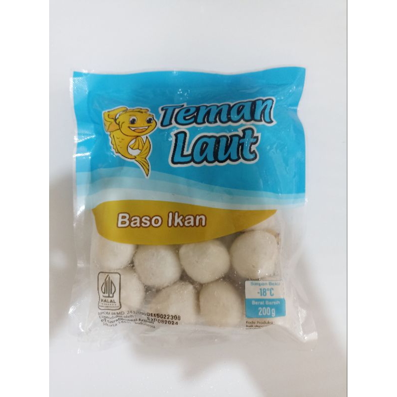 

Teman Laut baso ikan 200gr