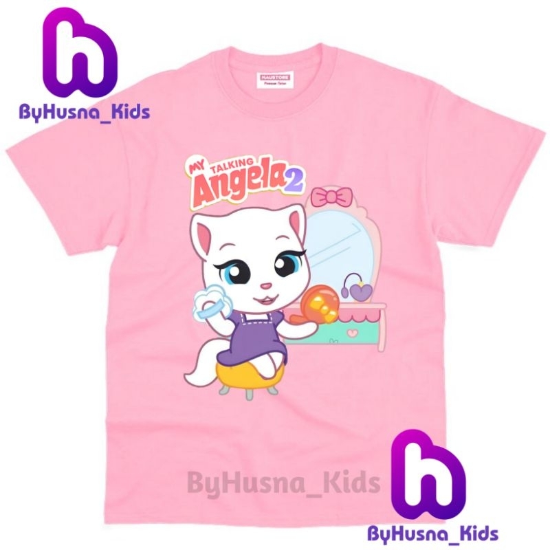 MY TALKING ANGELA  BAJU ANAK KAOS ANAK TALKING TOM HEROES TALKING TOM AND FRIENDS ATASAN ANAK BAHAN 
