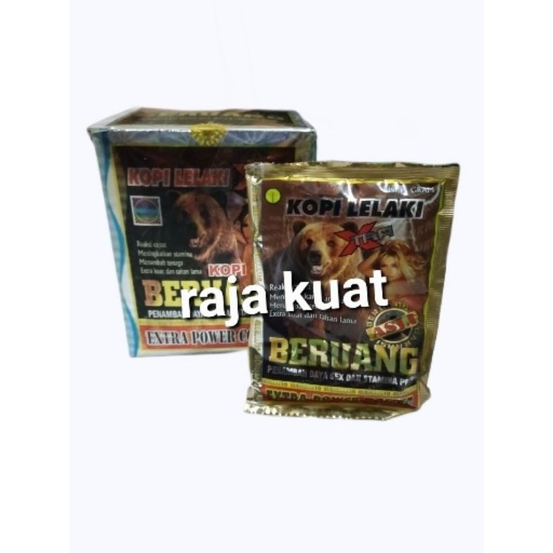 

kopi robusta saset bruang htm extra original