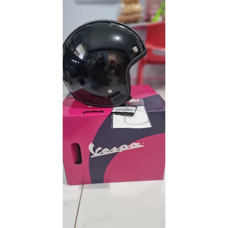 Helm Vespa Original Touch Black XL