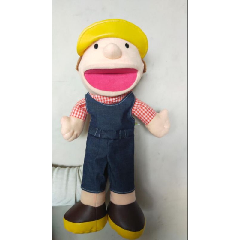 Boneka tangan karakter anak laki-laki - boneka tangan boy - hand puppet - Muppet - puppet