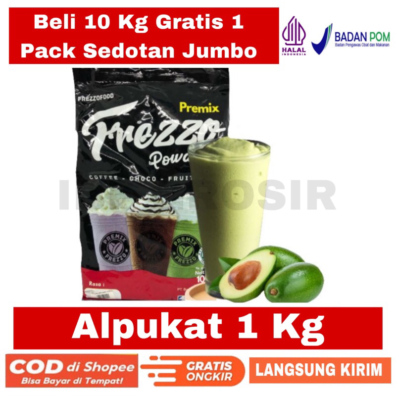 

Frezzo Alpukat Bubuk Minuman 1Kg Avocado Powder Drink Terlaris